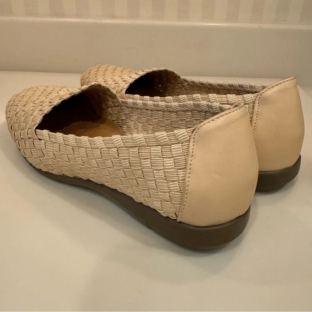 Comfortview The Bethany Slip On Flat - Khaki Metallic
